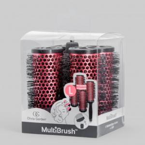 НАБОР ИЗ 4-Х БРАШИНГОВ MULTIBRUSH ONE SIZE KIT 46 - L, + СЪЕМНАЯ РУЧКА