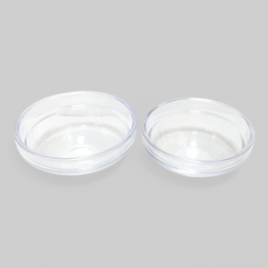 Набор чашечек для окраски бровей двух размеров.