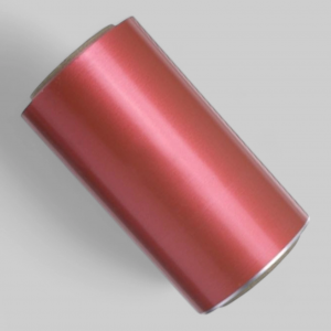 Фольга для окраски красная, с деленьями, рулон 10см х 50м х 0,02мм.