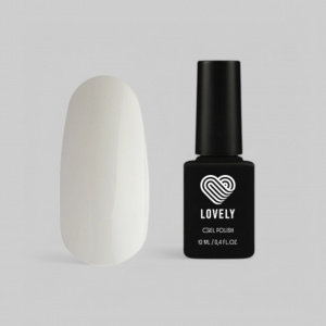 Жидкий полигель Lovely, Liquid Polygel, оттенок молочный, 12мл