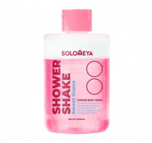 Solomeya Shower shake Sweet Guava / Гель-шейк для душа Сладкая Гуава, 300 мл