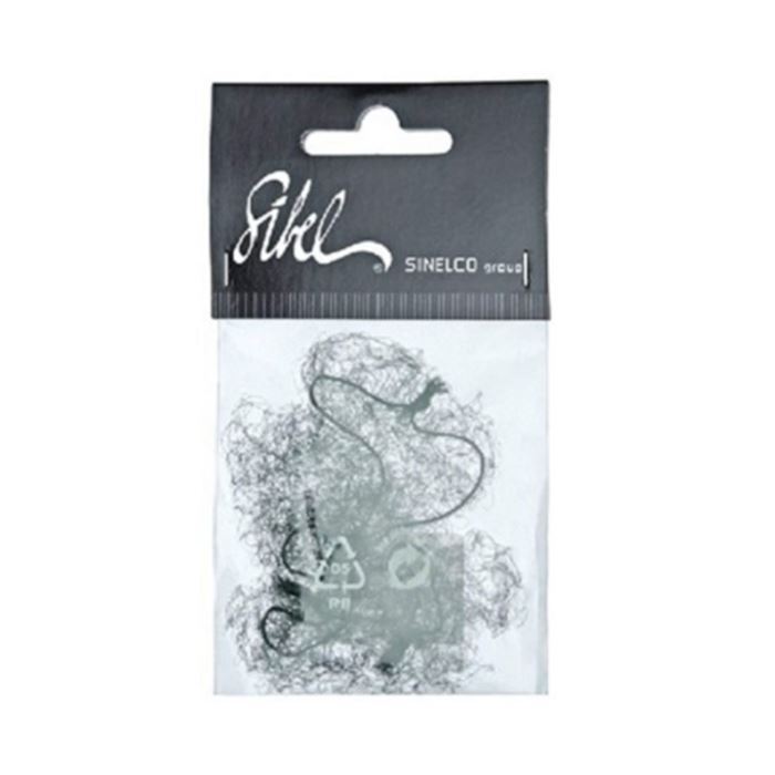 Сеточки для прически черные 2 шт.