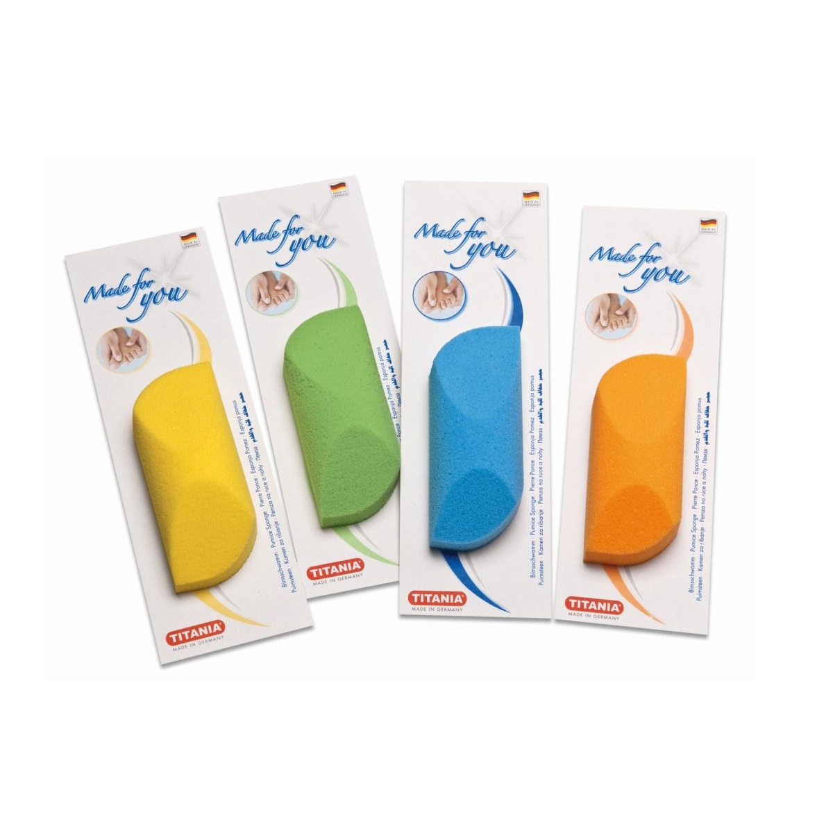 PUMICE SPONGE, HAND/FEET,CARD - Пемза для рук и ног