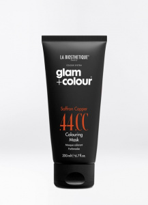 La Biosthetique Glam+Colour Saffron Copper .44 .CC Colouring Mask - оттеночная маска для волос, цвет &quot;Saffron Copper .44 .CC&quot;, 200 мл.