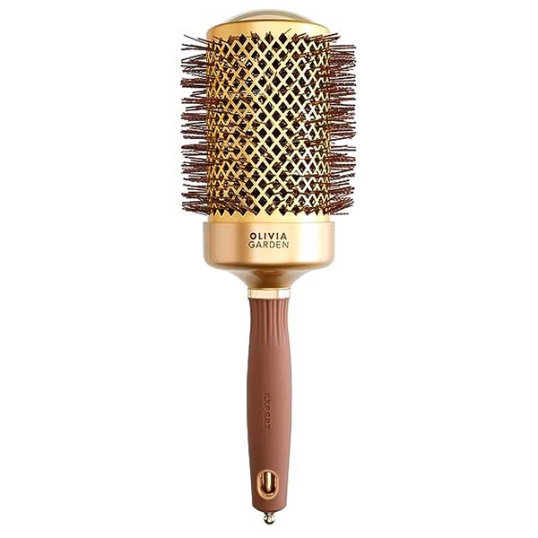ТЕРМОБРАШИНГ  EXPERT BLOWOUT SHINE WAVY BRISTLES GOLD & BROWN  65
