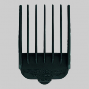 Насадка для машинки для стрижки Wahl №4, 13 мм, пластиковая, совместима с моделями Super Taper, Magic Clip, Icon (арт. 03144-001)