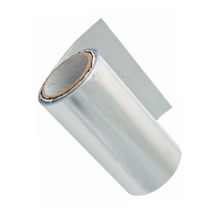 Фольга для окраски серебряная, рулон 10см х 50м х 0,02мм.