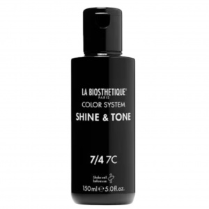 La Biosthetique Shine & Tone 7/4 7C - тонирующий краситель прямого действия, цвет &quot;медный&quot;, 150 мл.