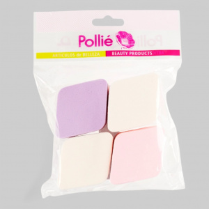 Набор цветных спонжей для макияжа, 4шт