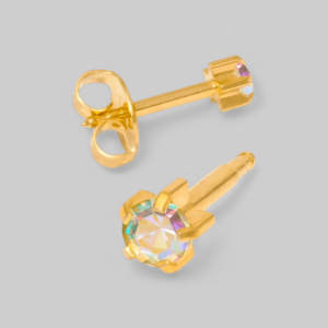 RACK KRYSTAL TIFFANY Серьги для прокола в Крапане, ГОРНЫЙ ХРУСТАЛЬ MIDI