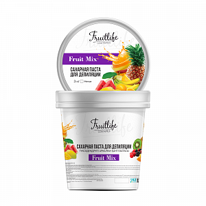 Мягкий фруктовый микс Ftuitl life 300 гр Цветной ароматизированный сахар Sugar Life