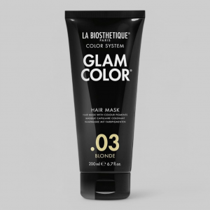 Тонирующая маска Glam Color Hair Mask .03 -  уменьшает выраженность нежелательных оттенков на волосах, усиливает оттенок волос цвета блонд с гарантированной нейтрализацией цвета, придавая волосам яркое сияние, цвет &quot;Блонд&quot;, 200мл.