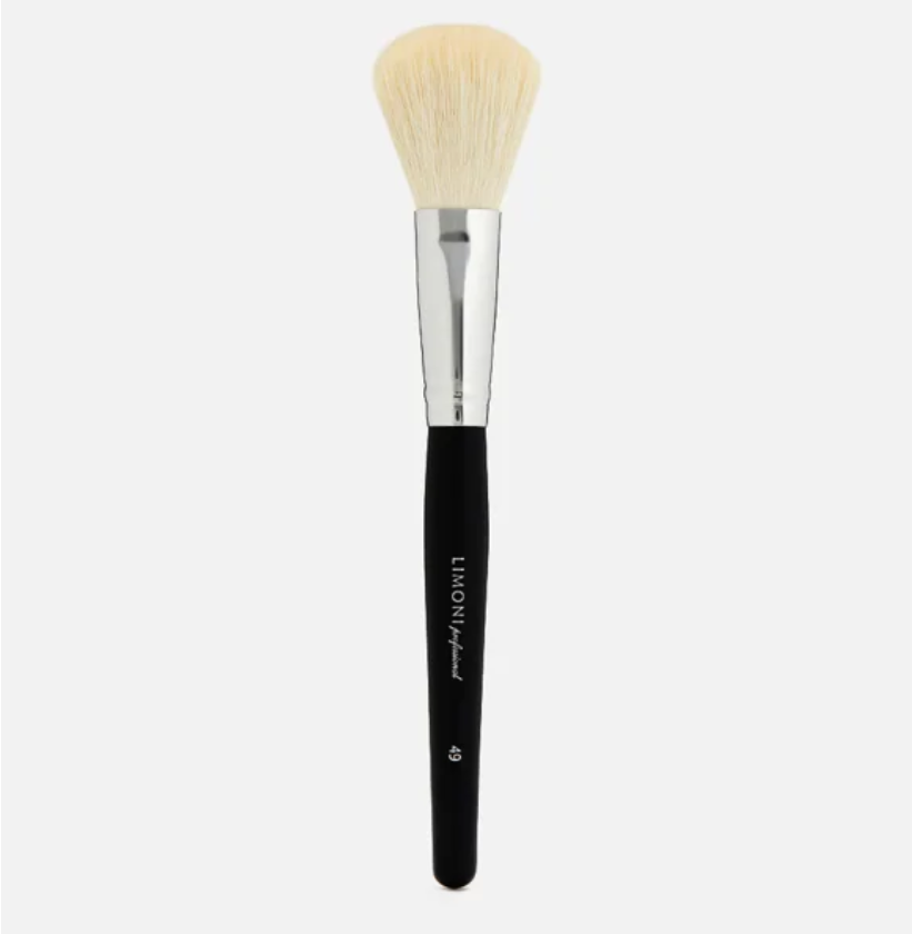 LIMONI Professional №49 Кисть для румян, хайлайтера (коза)