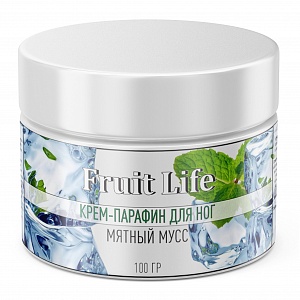 Крем парафин для ног Ftuit Life Мятный мусс 100гр