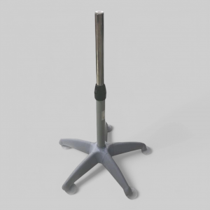 Станина напольная для лампы-лупы на колесиках (белая)