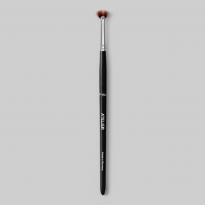 Кисть &quot;ATELIER №16&quot; веерная маленкая, для бровей и ресниц, синтетика.