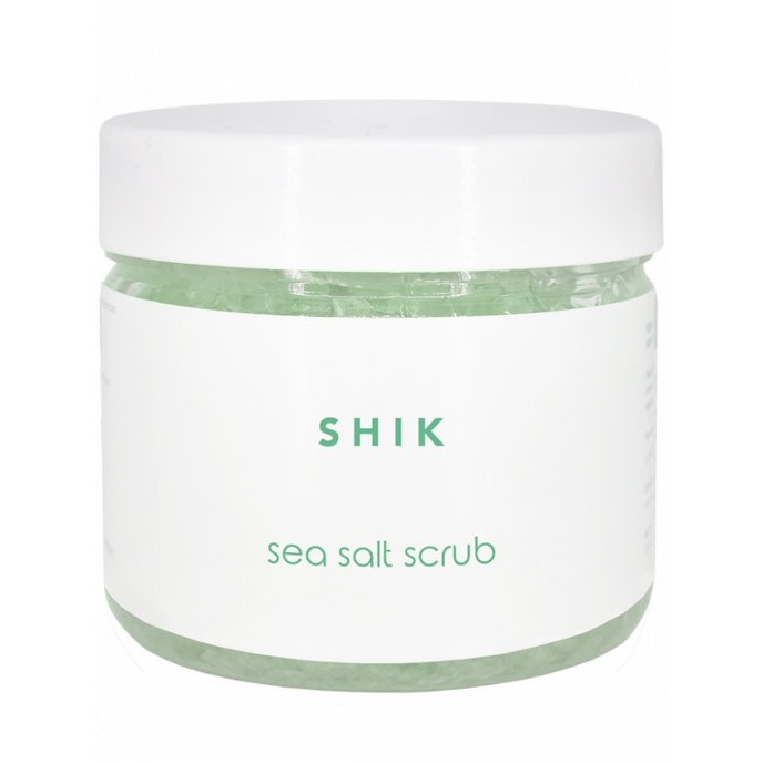 Скраб для тела Shik - Sea salt scrub солевой с морскими водорослями, 500 гр. (арт. 4631155238886)