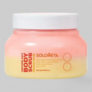 Solomeya Unicorn salt body scrub Chewy candy/ Солевой скраб для тела Мармелад, 320 гр