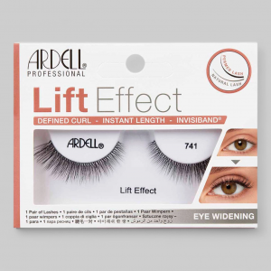 Ресницы подиумные ARDELL LIFT EFFECT 741, визуально увеличивает глаза, мягкий изгиб