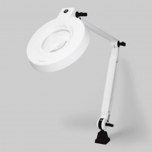 Лампа-лупа с настольным штативом &quot;LUXO GOLD&quot;, 4 диоптрии, с солнцезащитной крышкой.