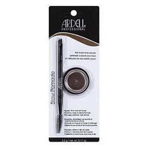 Помада для тонирования бровей, средне-коричневая, в комплекте кисточка с ершиком, 3,2гр.