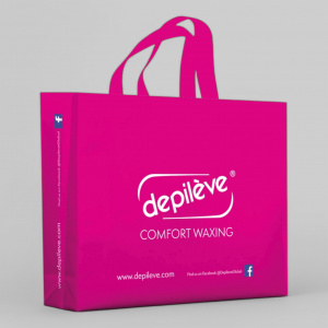 Сумка &quot;DEPILEVE&quot; цвета фуксии, размер 42X54см.