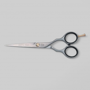 Ножницы рабочие &quot;Pre Style Ergo&quot;- эргономичной формы, одно лезвие с микронасечкой, размер 5,0.