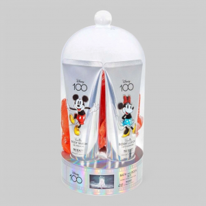 Уходовый набор для тела Disney - 100 Mickey&Minnie гель для душа и лосьон для тела по 100 мл. + мочалка (арт. D100-FG9799-6)