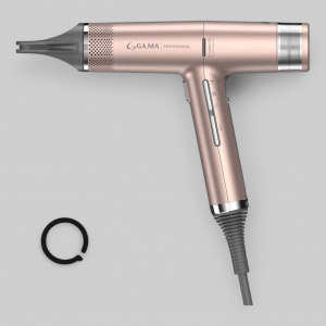 Электрофен для волос Ga.ma - IQ3 Perfetto с турбо кнопкой, 120 000 оборотов, розовый (арт. PH6080.PK)