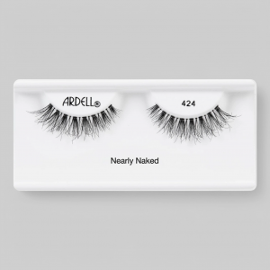 Ресницы подиумные &quot;NAKED LASHES&quot;, для придания утонченного объема, модель №424, чёрные.