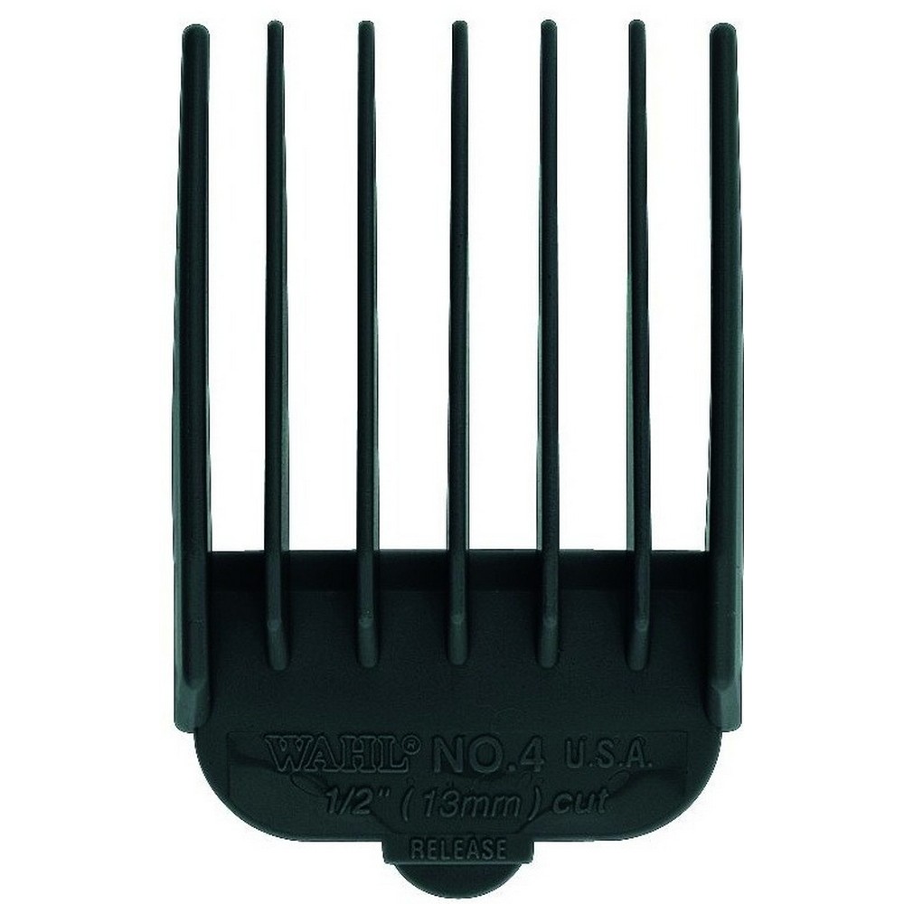 Насадка для машинки для стрижки Wahl №4, 13 мм, пластиковая, совместима с моделями Super Taper, Magic Clip, Icon (арт. 03144-001)