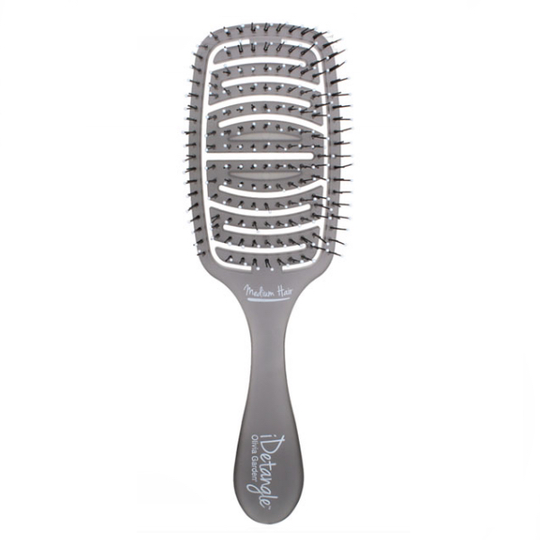 МАССАЖНАЯ ЩЕТКА ESSENTIAL CARE FLEX FINE MEDIUM HAIR BRISTLES ICE GREY ДЛЯ НОРМАЛЬНЫХ ВОЛОС (серая)