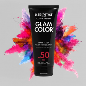 Оттеночный кондиционер Hair Mask 50 Red  - для поддержания насыщенности цвета, цвет &quot;Красный&quot;, 200мл