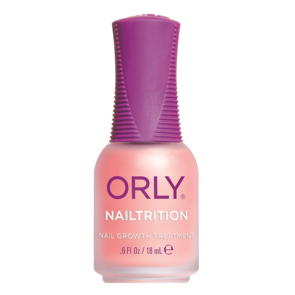 ORLY &quot;Nailtrition&quot;- лечебная основа под лак для укрепления слабых ногтей  ускорения их роста, на основе протеина, кератина, и экстракта бамбука, 18мл.