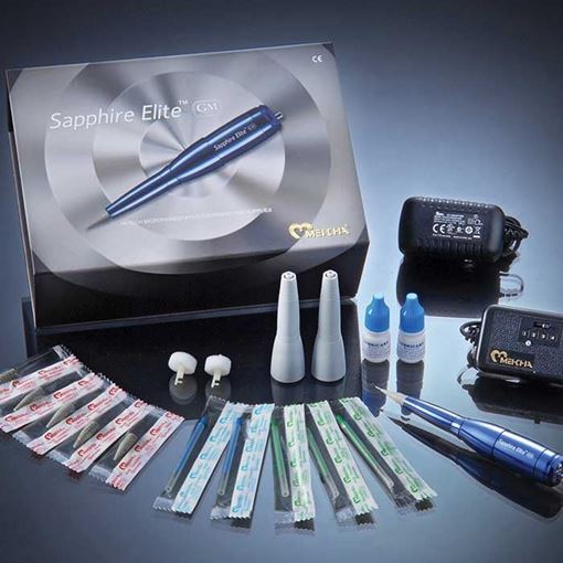 Аппарат для перманентного макияжа &quot;SAPPHIRE ELITE&quot; - 11880 оборотов в минуту,4 скорости (в комплект входит пробная краска и 5 игл с наконечниками)