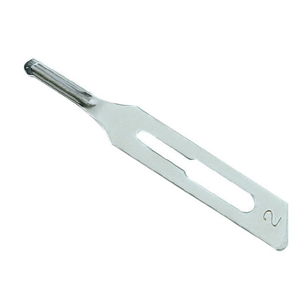 Лезвие полое, одноразовое для педикюра, №2.