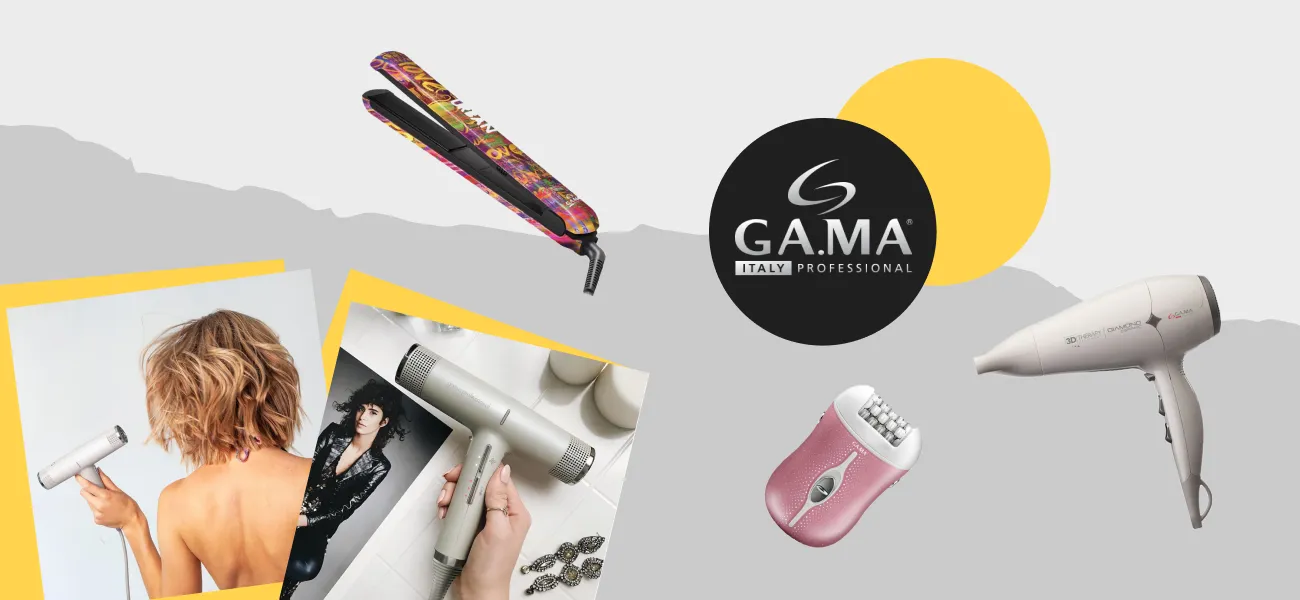 Ga.Ma: Идеальный Партнёр для Укладки Волос – Устойчивые Результаты и Профессиональное Качество