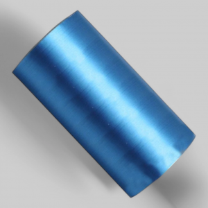 Фольга для окраски голубая, с деленьями, рулон 10см х 50м х 0,02мм.