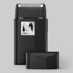 Мини-шейвер &quot;Moser Pro Finish&quot; - для финишной доводки, высота среза 0,05мм, пластиковый, матовый, Li-Ion аккумулятор, 150 минут автономной работы. (черный)