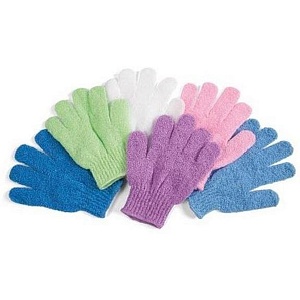 MASSAGE GLOVE 1 PAIR - Массажные рукавицы для ванны, 1 пара