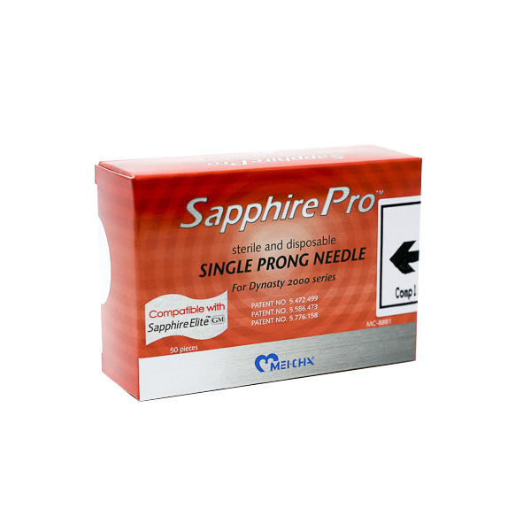 Иглы к аппарату &quot;SAPPHIRE DYNASTY 2000&quot; - одинарные, 50шт.