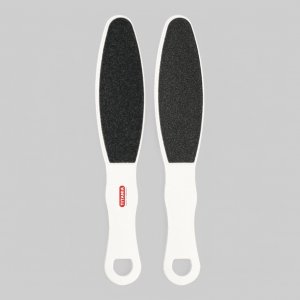 DOUBLE FOOT FILE - Двухсторонняя овальная терка для ног с ручкой