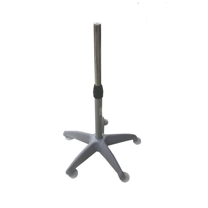 Станина напольная для лампы-лупы на колесиках (белая)