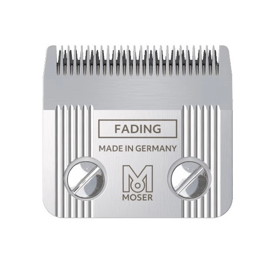 Машинка &quot;Moser-Primat Fading Edition&quot;- рабочая, регулируемый нож, 2 насадки, сеть 15w. (титаново\чёрная)