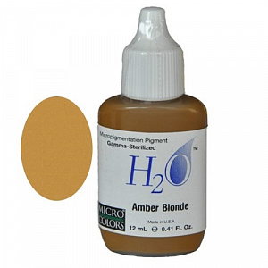 Пигмент для косметической татуировки &quot;MICRO COLORS H2O&quot; - 12мл (Amber Blonde)