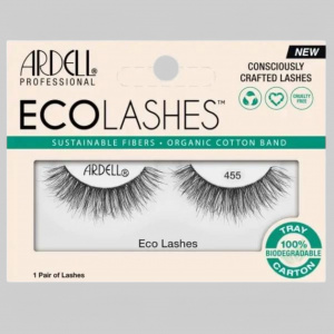 Ресницы подиумные &quot;ECO&quot; модель №455, чёрные