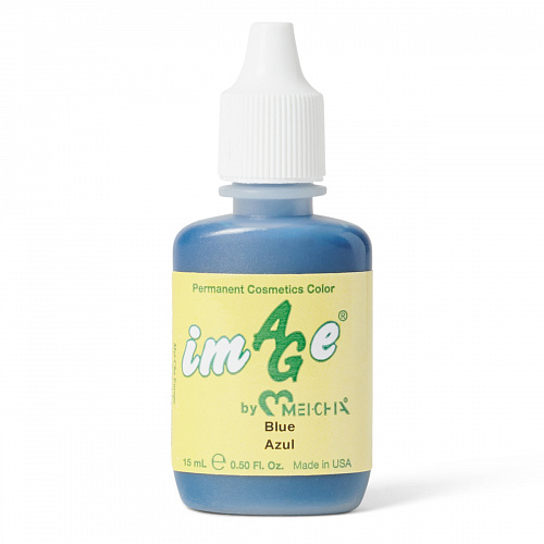 Пигмент для косметической татуировки - (blue) &quot;IMAGE&quot; - 15мл. (арт.IM-BLU) УЦЕНКА                  