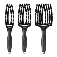 МАССАЖНАЯ ЩЁТКА FINGERBRUSH COMBO LARGE С НЕЙЛОНОМ И НАТУРАЛЬНОЙ ЩЕТИНОЙ