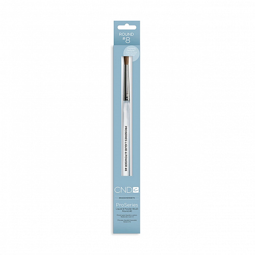 &quot;FORMERLY PRO STYLER №8&quot; - Кисть большая круглая с острым кончиком, для акрила.