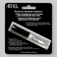 Клей для подиумных ресниц &quot;BRUSH-ON STRIPLASH ADHESIVE CLEAR&quot; прозрачный, 5мл.
